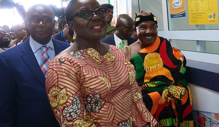 Otumfuo’s Wife Tackles Scam Banks