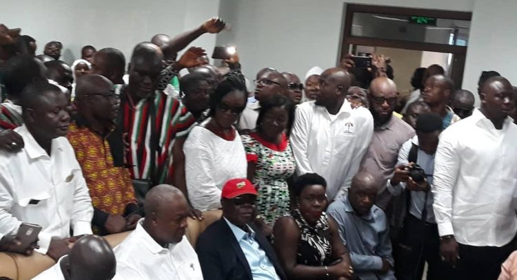 “We Don’t Seek Power For Power Sake…”- Says Mahama As He Submits Nomination Forms