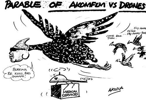 PARABLE OF AKOMFEM VRS DRONES