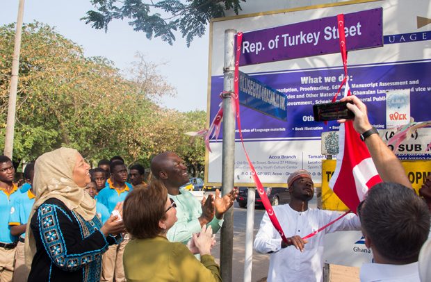 Turkey Honoured With Accra Street Name