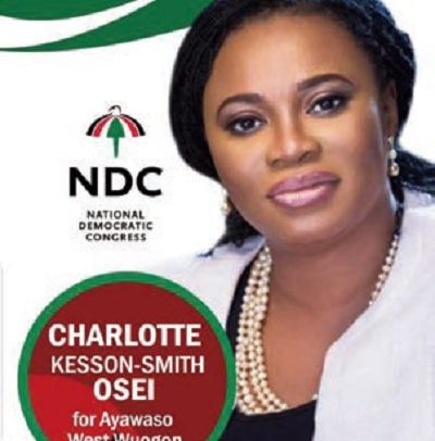Charlotte Osei Denies NDC Tag