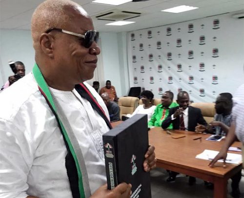 NDC Losing Popularity On Campuses – Alabi Warns As He Submits Forms