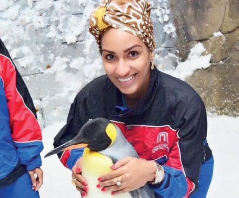 Juliet Ibrahim Flies With Fans To South Africa