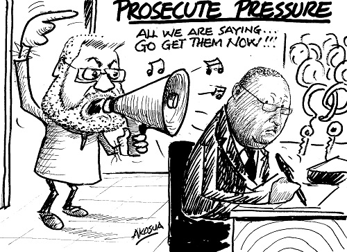 PROSECUTE PRESSURE