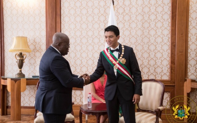 Akufo-Addo Impressive Leader – New Madagascar President