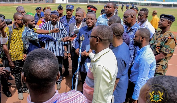 6th March Committee Inspects Tamale Venue