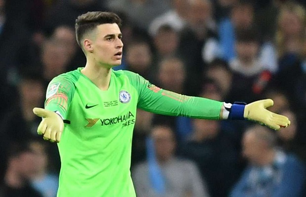 Chelsea Keeper Kepa Fined One Week's Wages Over Wembley Row ...
