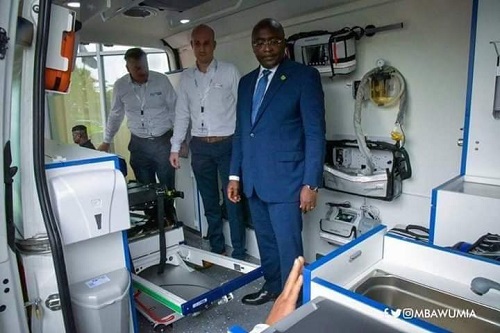 Dr. Da Costa Applauds Gov’t over New Ambulances