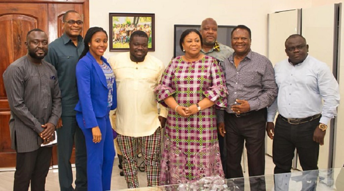 Executive Board Of Presidential Grand Ball Calls On First Lady