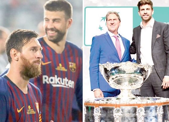 Messi Partners Pique…In Davis Cup Deal