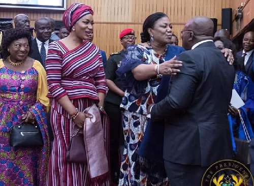 SONA 2019: First Lady Shows Love To Nana (Video)