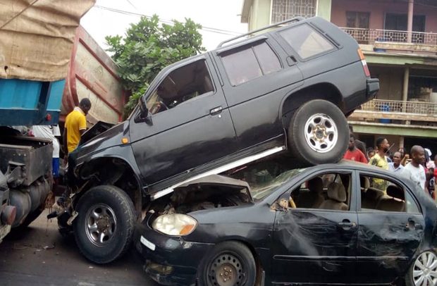 Freak Accident In Kumasi