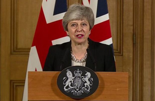 Cabinet Backs Theresa May’s Brexit Bill
