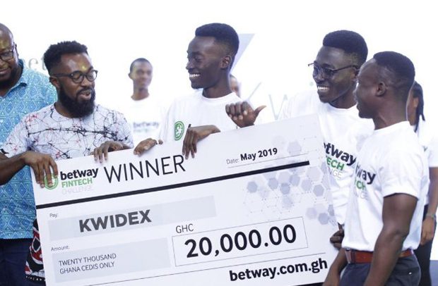 Kwidex Tops Betway Fintech Challenge