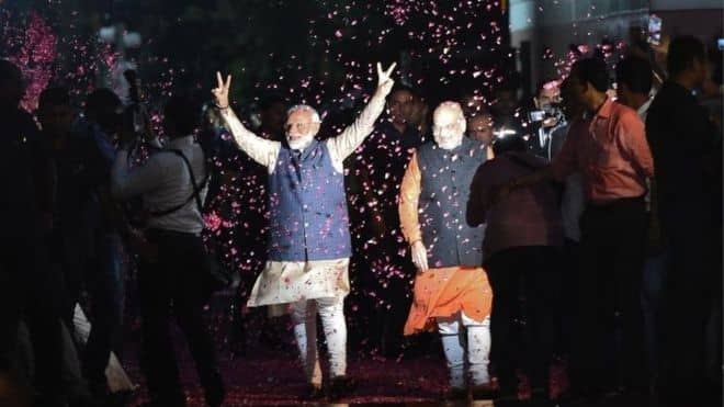 Narendra Modi Thanks Indian Voters For ‘Historic Mandate’