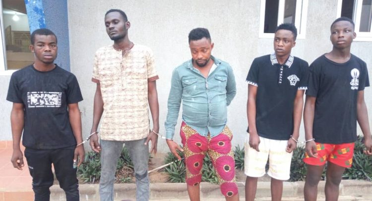 5 Nigerians Arrested Over Armed Robbery, Rape