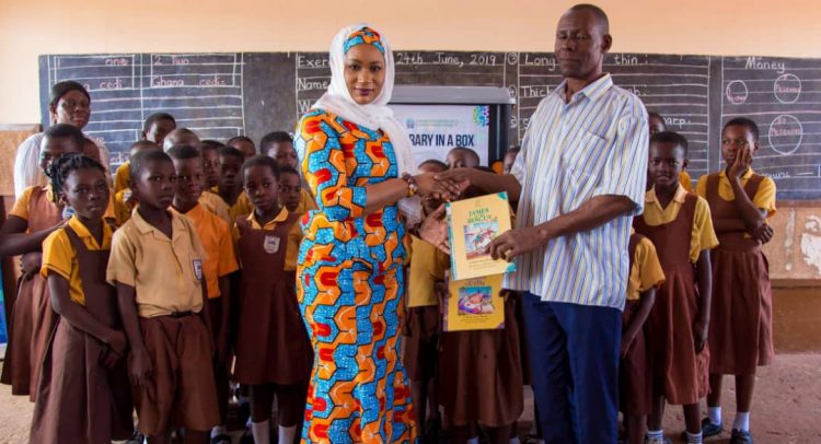 Samira Donates Books To 3 Schools In Greater Accra