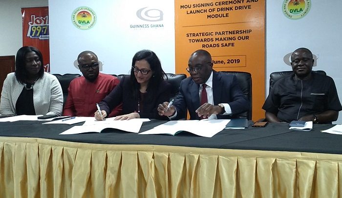 DVLA Signs MoU With Guinness Ghana