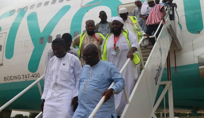 492 Muslim Pilgrims Airlifted From Tamale To Saudi Arabia