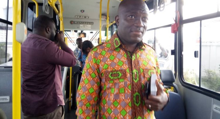 Accra Mayor, MCEs Engage Aayalolo Passengers
