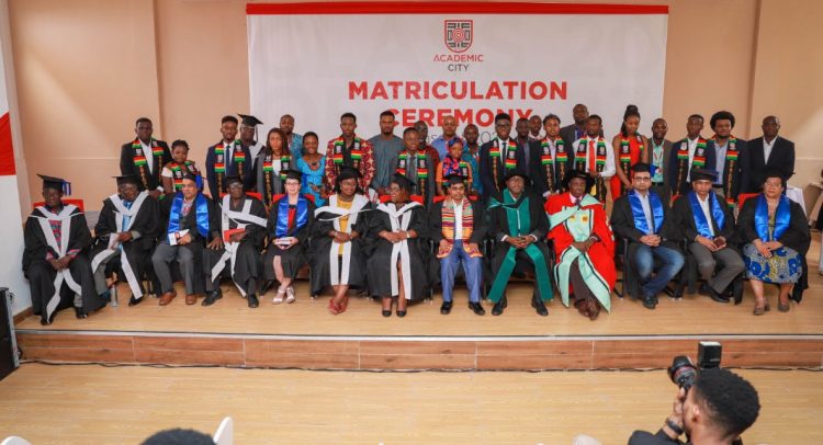 Academic City College Holds Matriculation