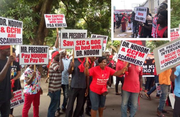 Customers March Against Nduom’s Gold Coast
