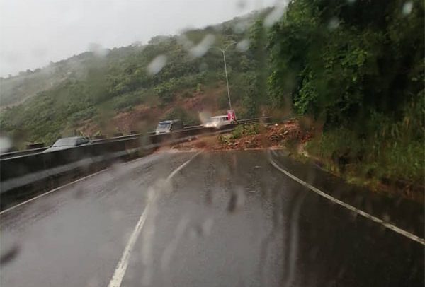 Mudslide On Aburi Road