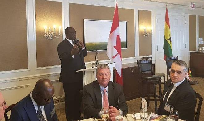 Trade Minister Alan Kyerematen Meets Canadian Business Executives