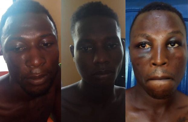3 Suspected Armed Robbers Busted At Oyarifa