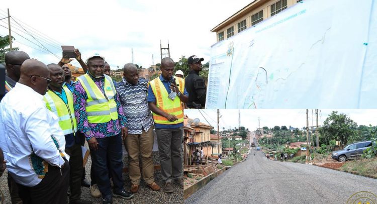 Akufo-Addo Inspects Eastern Roads