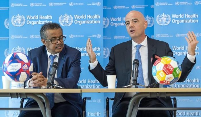 WHO, FIFA Partner for Healthy Lifestyle Campaign