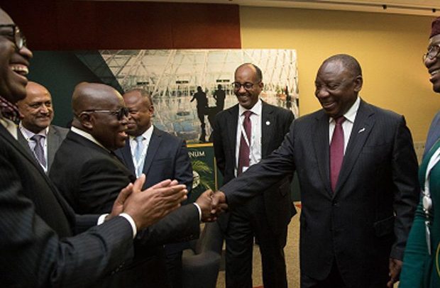 Akufo Addo Attends SA Investment Forum