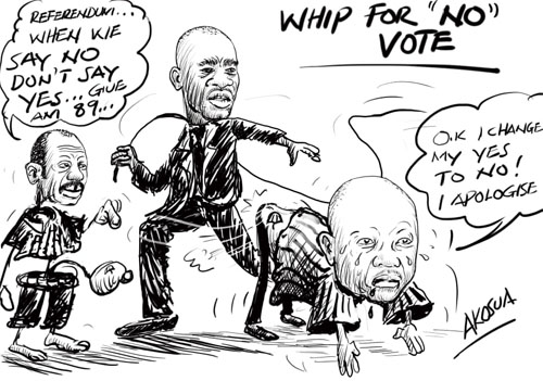 WHIP FOR ‘NO’ VOTE