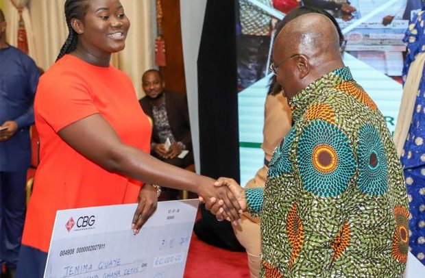 Ghana Make-Up Award Winners Receive Government’s Support