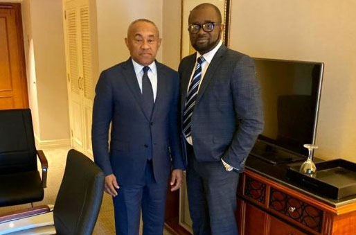 CAF Chief Pledges Support…For GFA Boss