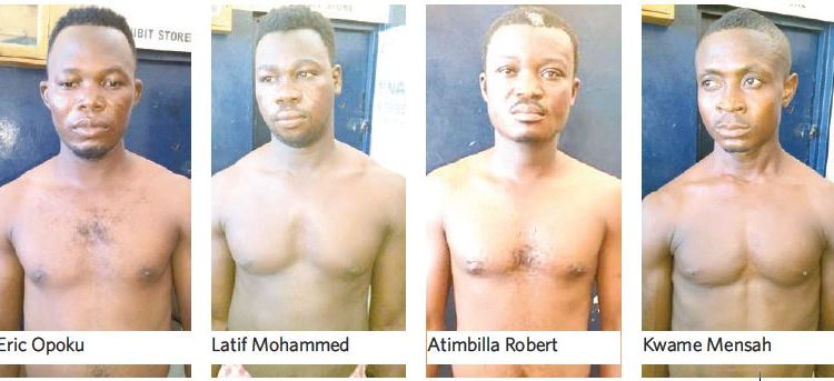 4 Cold Store Thieves Nabbed