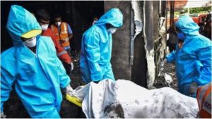 india 2 BREAKING: Fire Outbreak at Coronavirus Treatment Center Kills 11 -PHOTOS