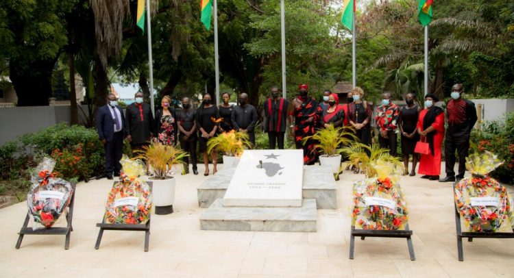 2021 Panafest/ Emancipation Begins With Wreath Laying Ceremony