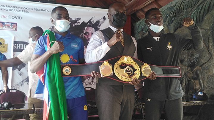 Challenger Taunts Champion…In WBO Africa Featherweight Championship