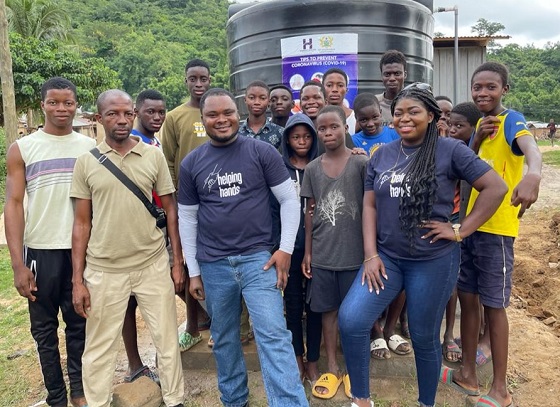 Akosombo : Harriet Afriyie Foundation Commissions Abume Water Project