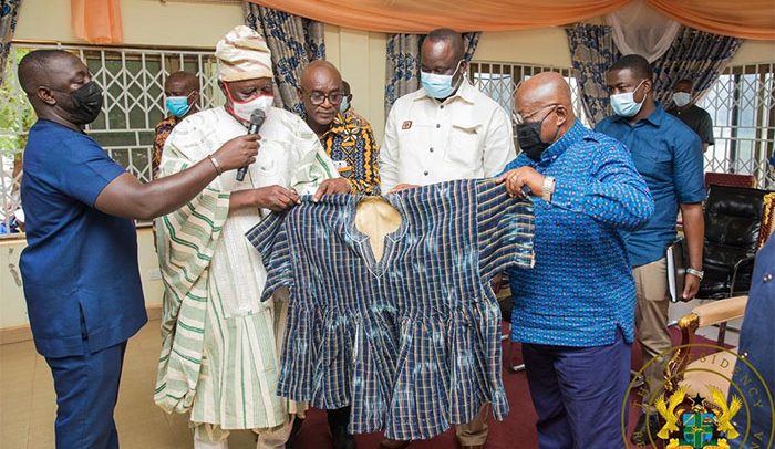 Your Interventions In Nandom Unparalleled – Nandom Chiefs To President Akufo-Addo