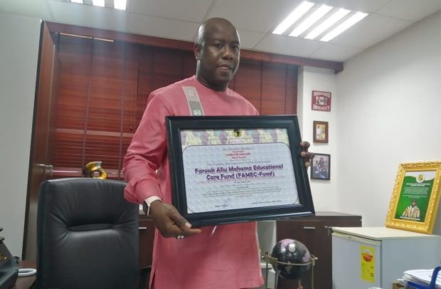Yendi MP Receives Leads Africa Honorary Award