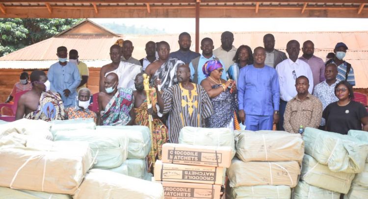 Bryan Acheampong Donates GHC500,000 Farm Inputs
