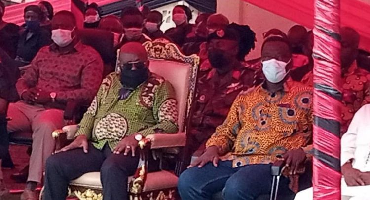 President Akufo-Addo Consoles G.K Awuah’s Family In Sunyani