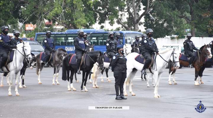 Ag. IGP Launches Horse Patrol Operations