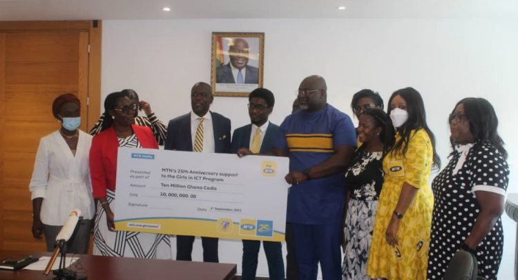 MTN Supports Girls In ICT Initiative With ¢ 10m
