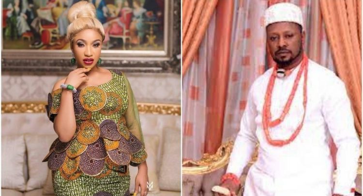 Tonto Dikeh Reacts To Leaked Audio Of Her Begging Ex-Lover, Prince Kpokpogri