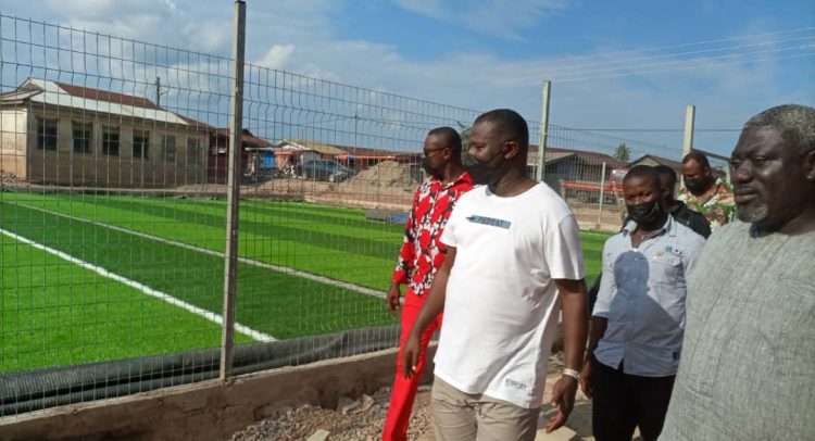 Nsawam Gets Three Astroturf Pitches 