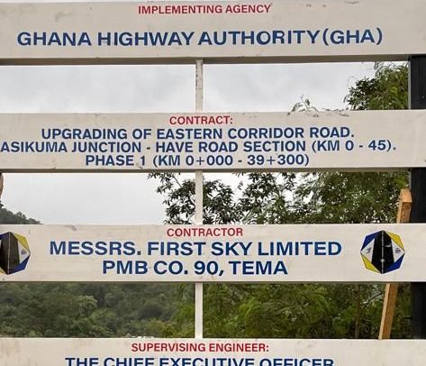 First Sky Awarded Asikuma- Have Road Project