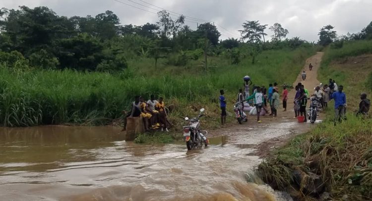 Residents Stranded Following Collapse of Aboabo Bridge